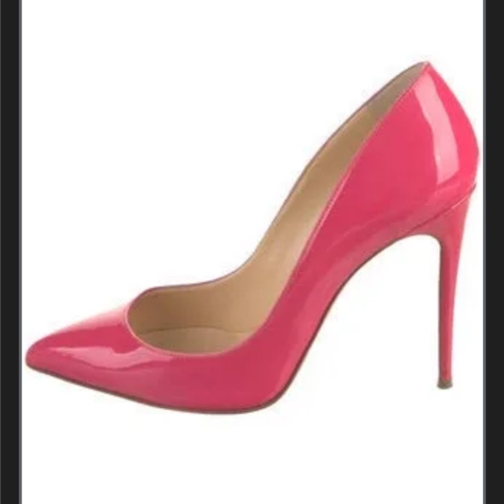 Christian Louboutin Pink Heel Size 37.5